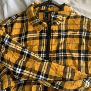 Plaid, yellow jacket